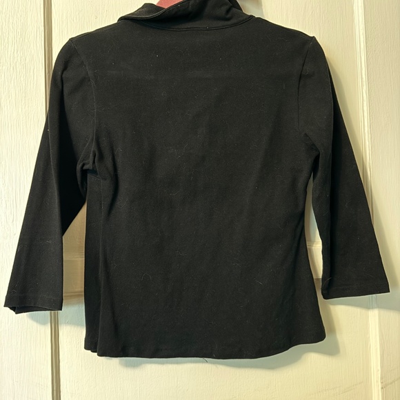 Vixen by Micheline Pitt vixen top in black old fit - Picture 2 of 4